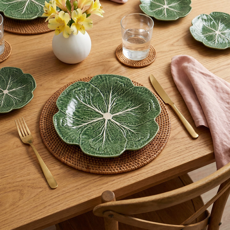 Bordallo Pinheiro Cabbage Dinner Plate & Reviews | Birch Lane
